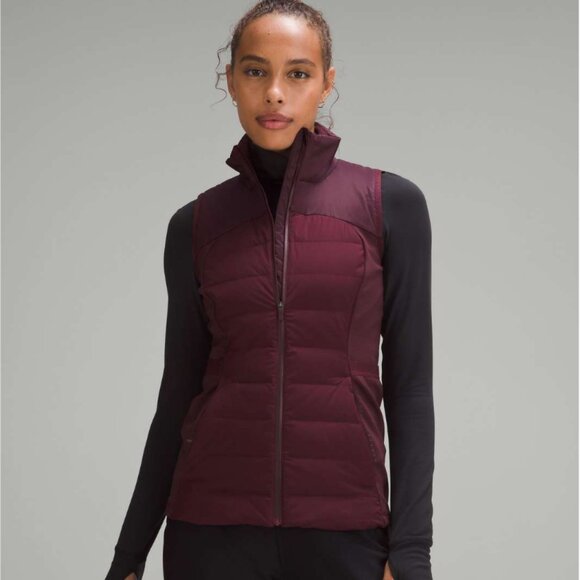 lululemon athletica Jackets & Blazers - Lululemon Down for It All Vest Cassis